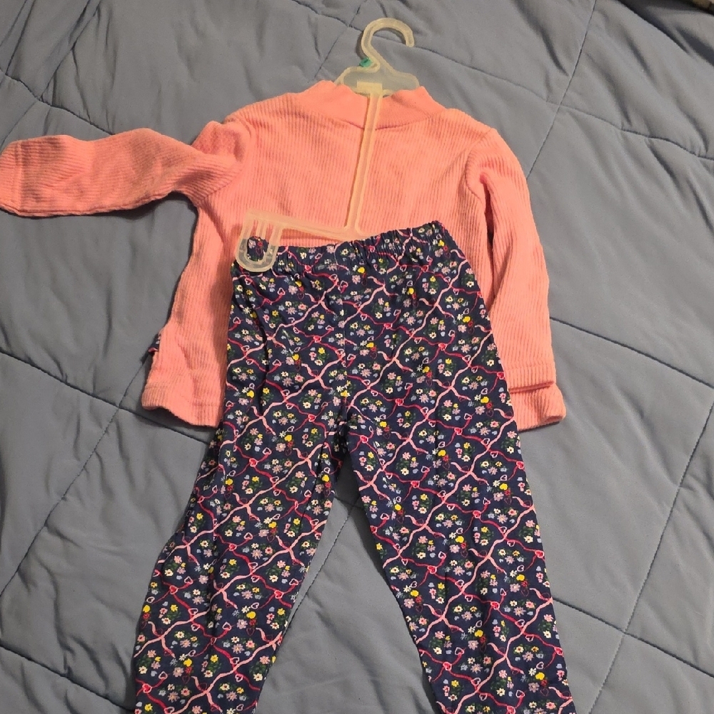 Basic Editions Pink Ribbed Top - Picture 8 of 9